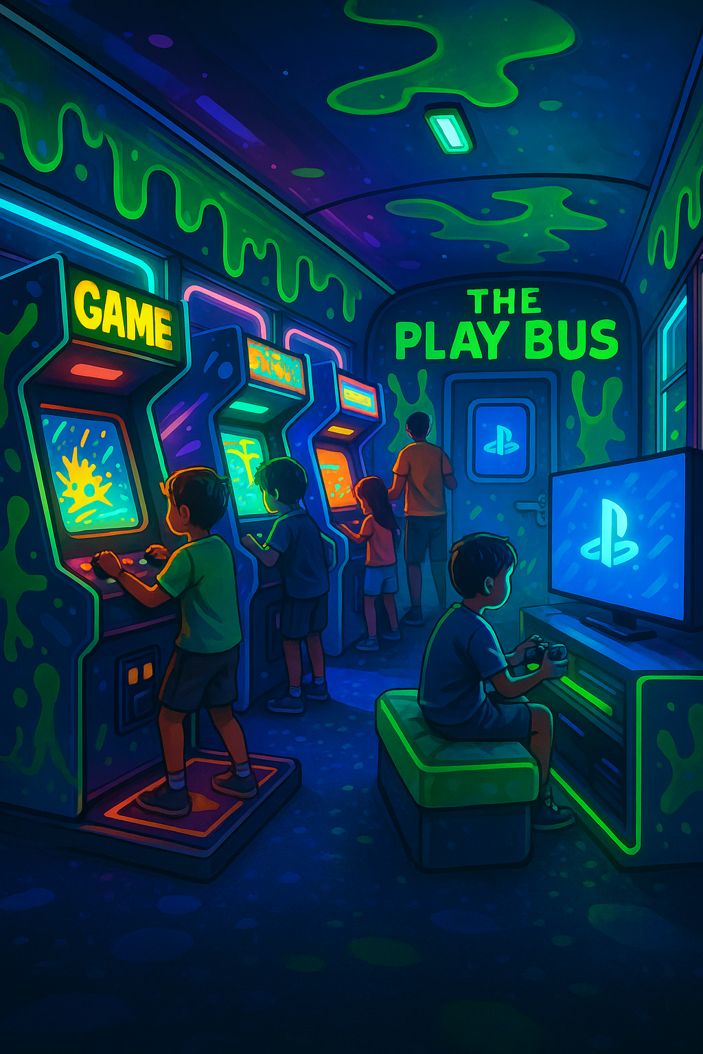 The Play Bus Interior